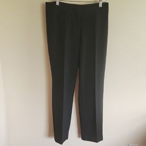 TALBOTS Classic Black Straight Leg Pants, Size 4P